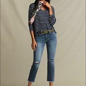 NWT Cabi Spring ‘19 Cropped High Straight Size 4